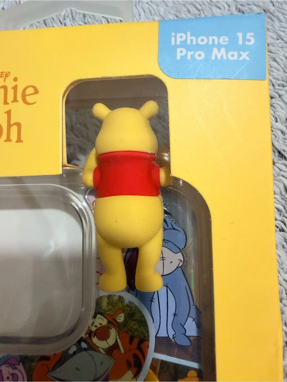 Disney Winnie the Pooh iPhone 15 Pro Max Phone Case with Tech Buddy